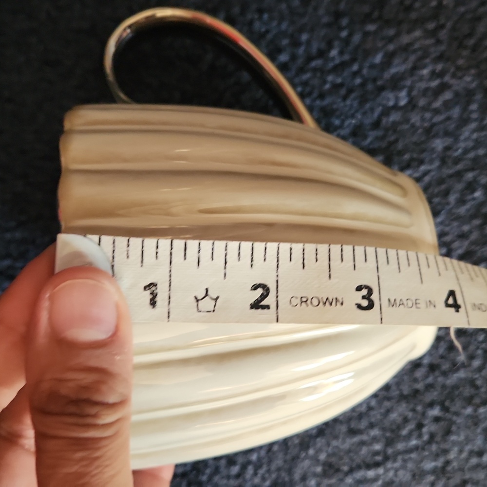 Elegant Cream Mug with Silver Handle - Picture 14 of 17